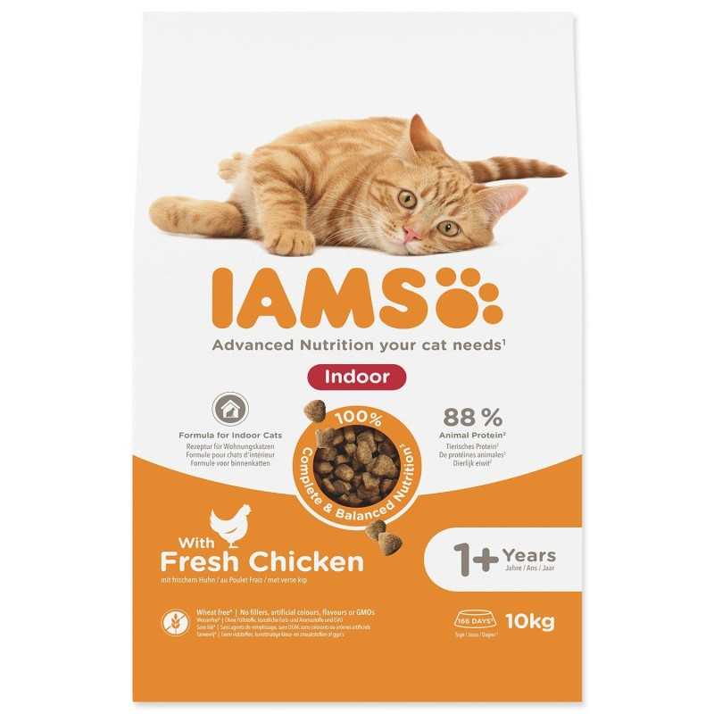 Krmivo IAMS Cat Adult/Senior Indoor Chicken 10kg Krmivo IAMS Cat Adult/Senior Indoor Chicken 10kg