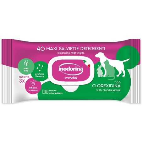 Obrúsky Inodorina čistiace Chlorhexidin 40ks