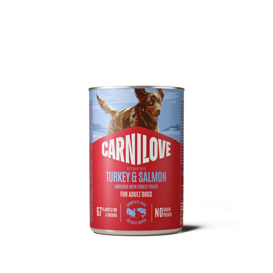 Carnilove paté Made with Turkey & Salmon 400 g