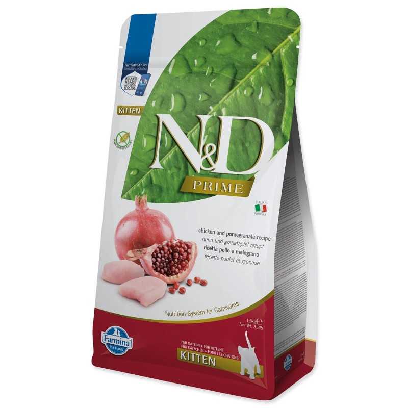 Farmina N&D Kitten Prime Chicken & Pomegranate 1,5kg
