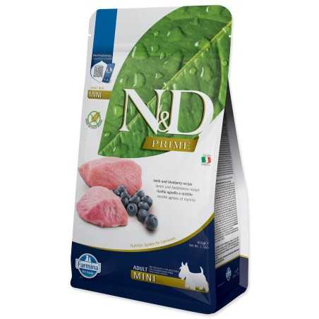 Farmina N&D dog PRIME (GF) adult mini, lamb & blueberry 0,8 kg