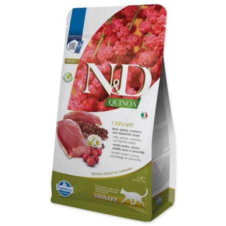 Farmina N&D cat QUINOA (GF) adult, urinary, duck & cranberry 1,5 kg