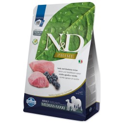 Farmina N&D Dog Prime Adult Medium & Maxi Lamb & Blueberry 2,5kg