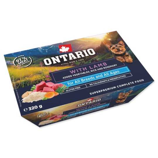 Vanička Ontario jahňacie 320g