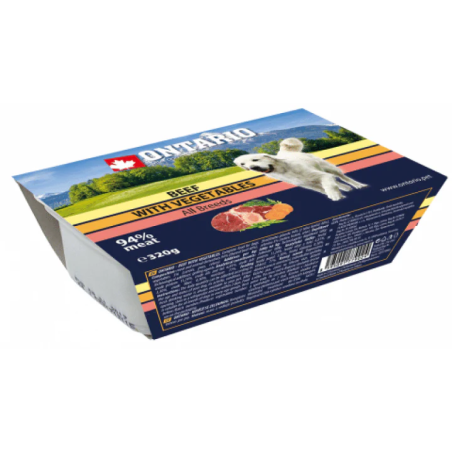 Vanička Ontario hovädzie so zeleninou 320g