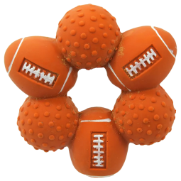 Hračka Dog Fantasy Latex kruh s výstupkami 10cm