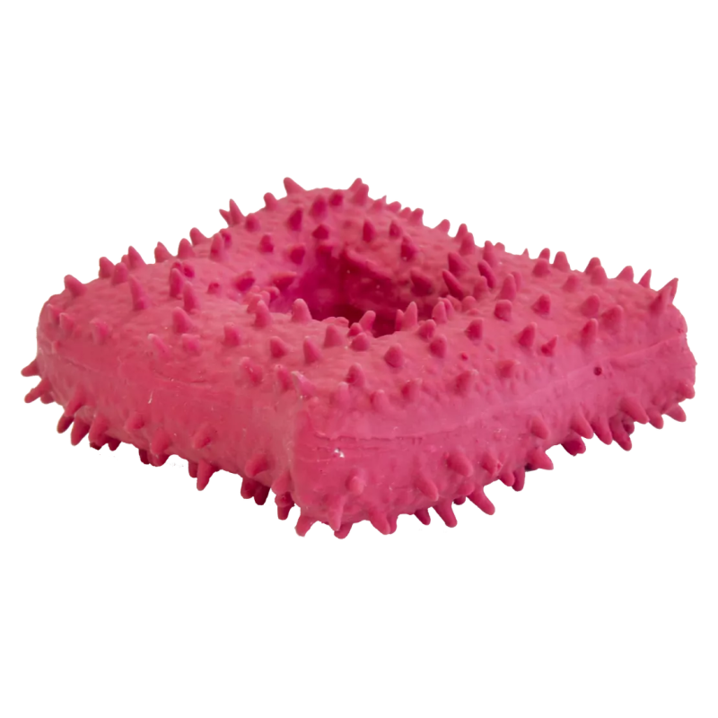 Hračka DF Latex s bodlinami so zvukom 8cm