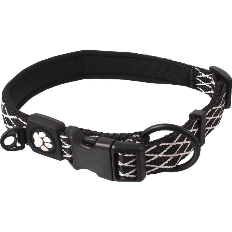 Obojok Active Dog Mystic XL čierny 2,5x63-70cm