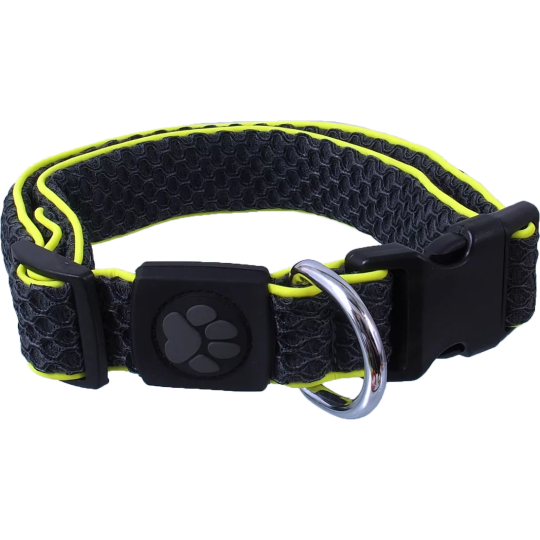 Active dog mellow obojok XL 3,8x45-70 cm sivý