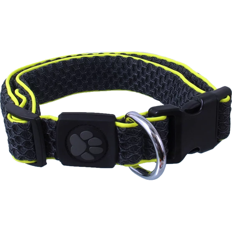 Active dog mellow obojok XL 3,8x45-70 cm sivý