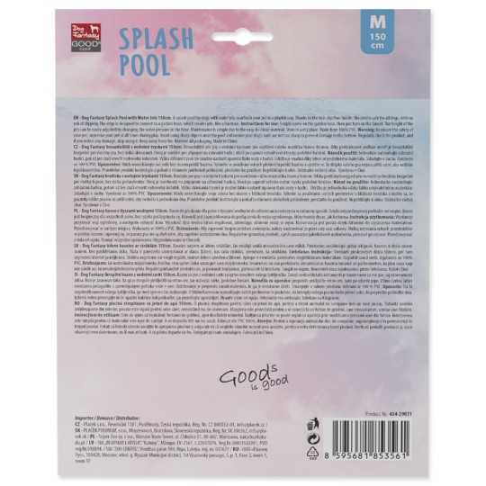 Bazén plytký Dog Fantasy s vodnými tryskami 150cm M