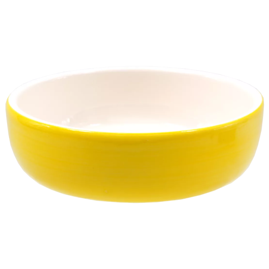 Miska MAGIC CAT keramická žltá 14,5 cm