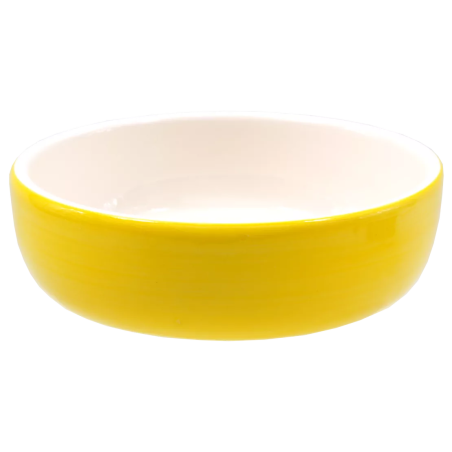 Miska MAGIC CAT keramická žltá 14,5 cm