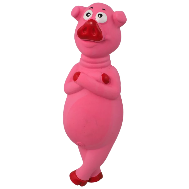 DF hračka latex prasa 21 cm