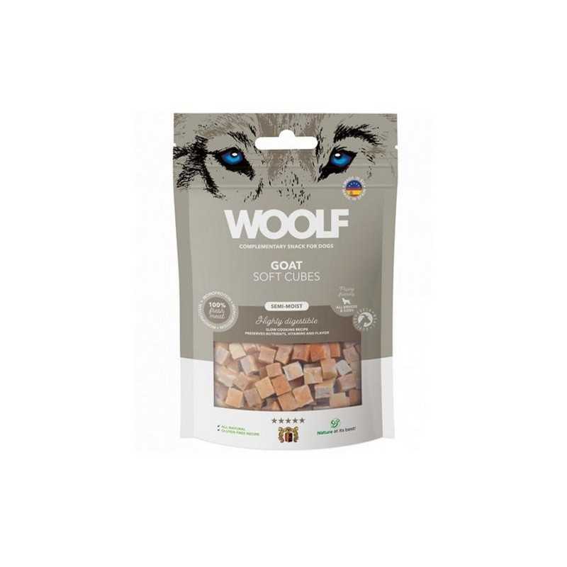 Pamlsok Woolf Dog Soft Cubes Goat 100 g