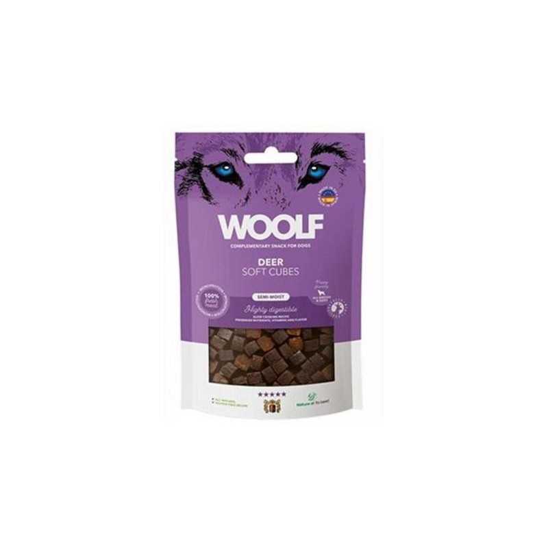 Pamlsok Woolf Dog Soft Cubes Deer 100 g Pamlsok Woolf Dog Soft Cubes Deer 100 g