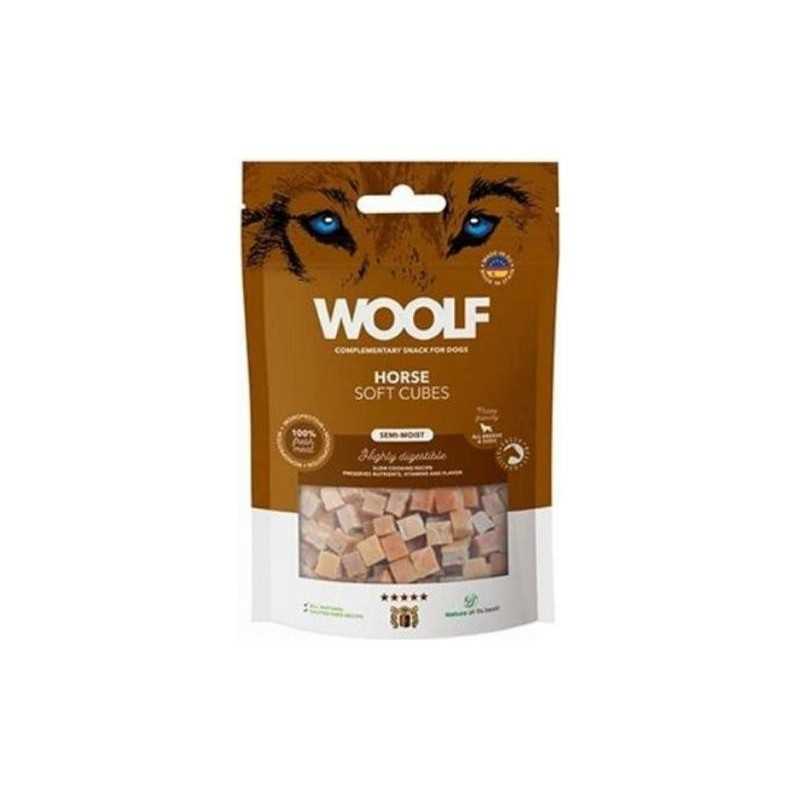 Pamlsok Woolf Dog Soft Cubes Horse 100 g