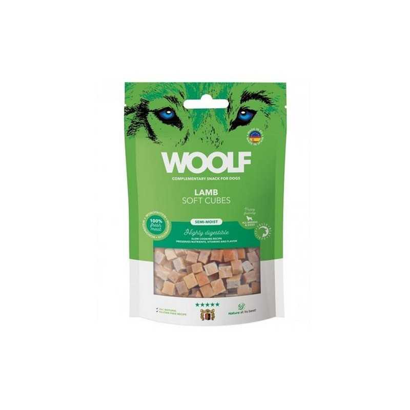 Pamlsok Woolf Dog Soft Cubes Lamb 100 g