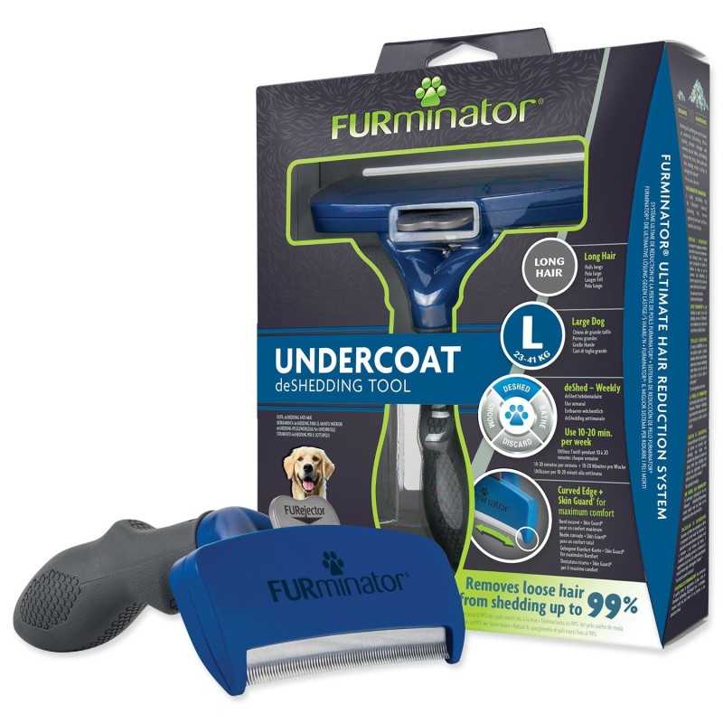 Hrebeň Furminator dlhá srsť L 23-41kg Hrebeň Furminator dlhá srsť L 23-41kg