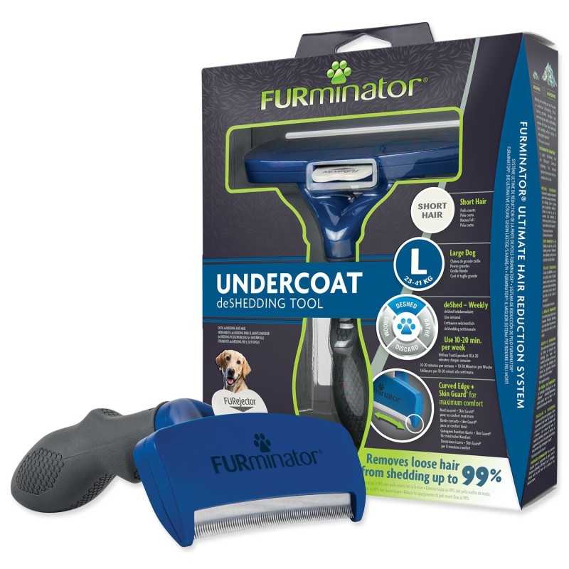 Hrebeň Furminator krátka srsť L 24-41kg Hrebeň Furminator krátka srsť L 24-41kg