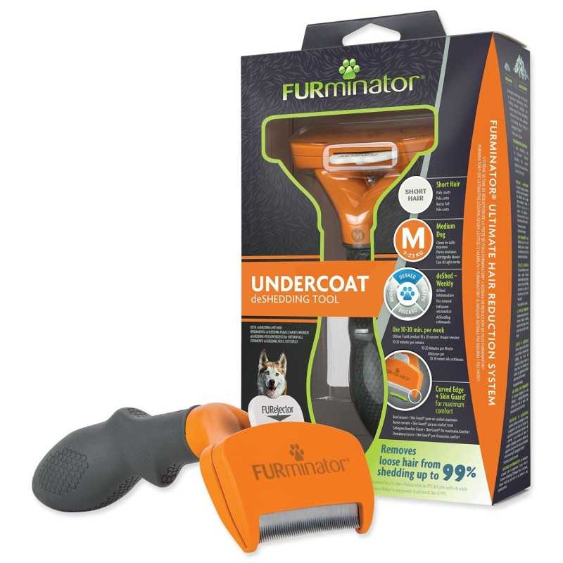 Hrebeň Furminator krátka srsť M 9-23kg Hrebeň Furminator krátka srsť M 9-23kg