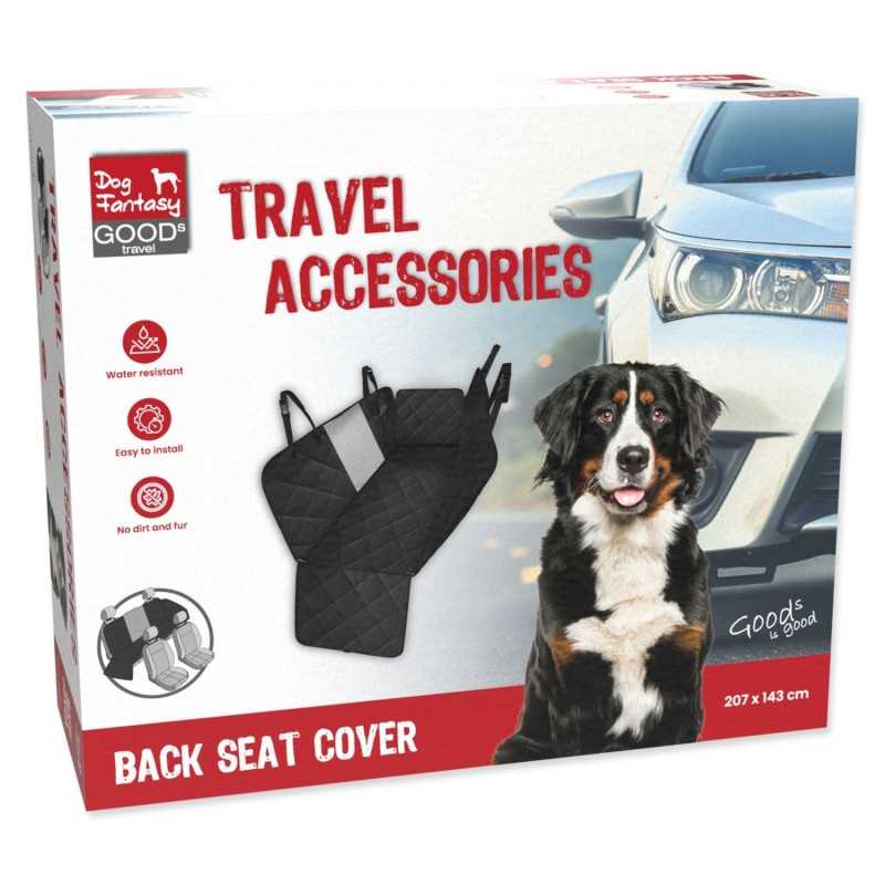 Poťah Dog Fantasy na zadné sedadlo uzatvárateľné boky 224x150cm