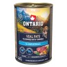 Konzerva Ontario Adult teľacie paté s príchuťou kurkumy 400g