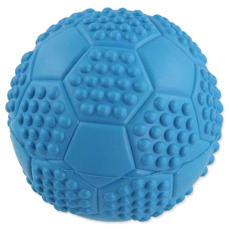 Hračka Dog Fantasy lopta futbal s bodlinami pískacia mix farieb 7cm Hračka Dog Fantasy lopta futbal s bodlinami pískacia mix farieb 7cm