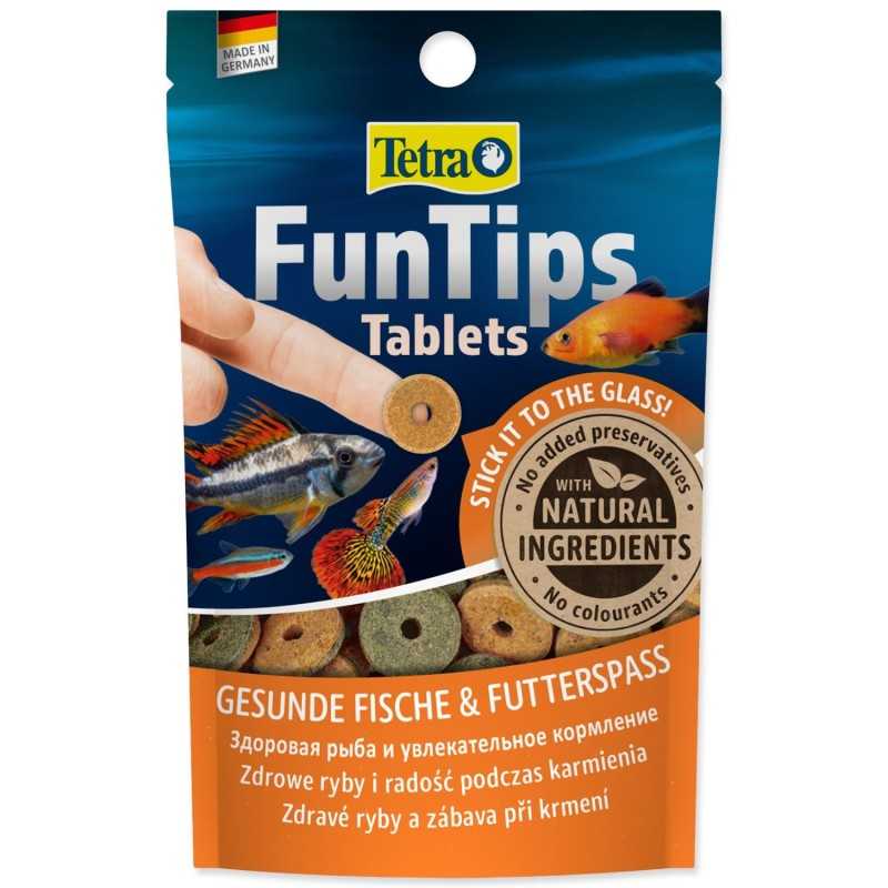 Krmivo Tetra Fun Tips Tablets 20 tbl. Krmivo Tetra Fun Tips Tablets 20 tbl.