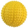 Hračka Dog Fantasy lopta basketbal s bodlinami pískacia mix farieb 5,5cm
