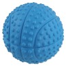 Hračka Dog Fantasy lopta basketbal s bodlinami pískacia mix farieb 5,5cm
