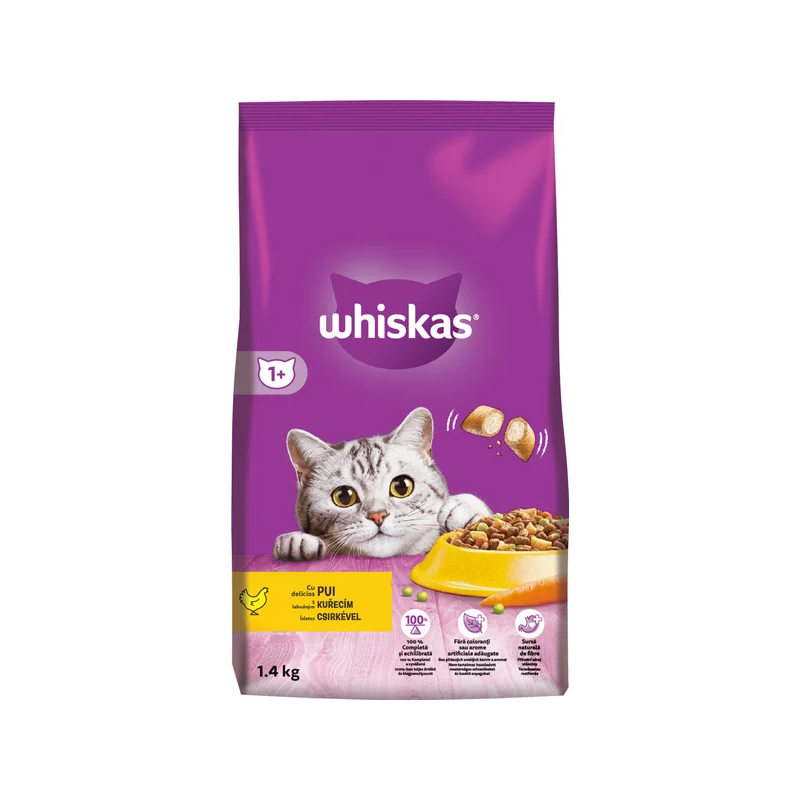 Mars WHISKAS Adult cat s kuracím mäsom 1,4 kg
