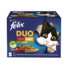 Felix Fantastic DUO kapsičky pre mačky 12×85 g