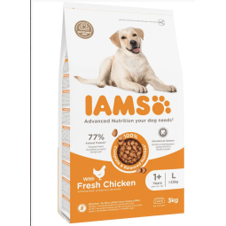 Krmivo IAMS Dog Adult Large Chicken 3kg