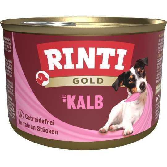 Konzerva Rinti Gold Adult teľa 185g