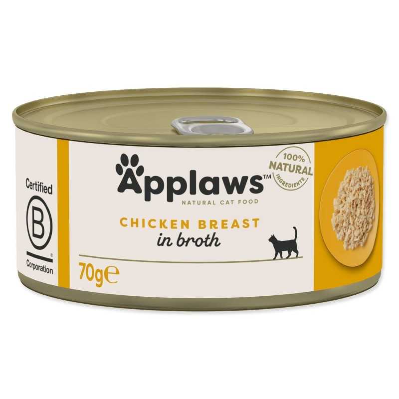 Konzerva Applaws Cat kuracie prsia 70g Konzerva Applaws Cat kuracie prsia 70g