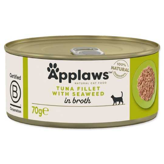 Konzerva Applaws Cat tuniak a morská riasa 70g