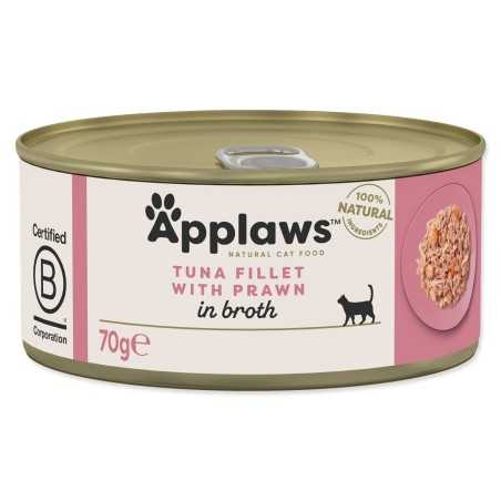 Konzerva Applaws Cat tuniak s krevetami 70g