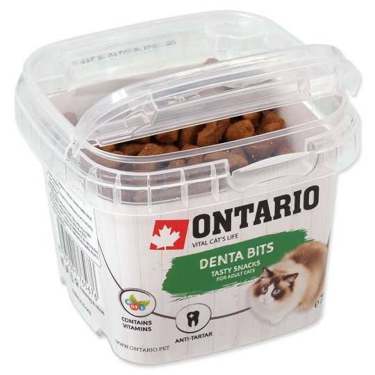 Pochúťka Ontario dentálne vankúšiky 75g
