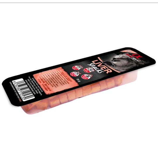 Pamlsok Alphaspirit dog snack pečienkový 35 g
