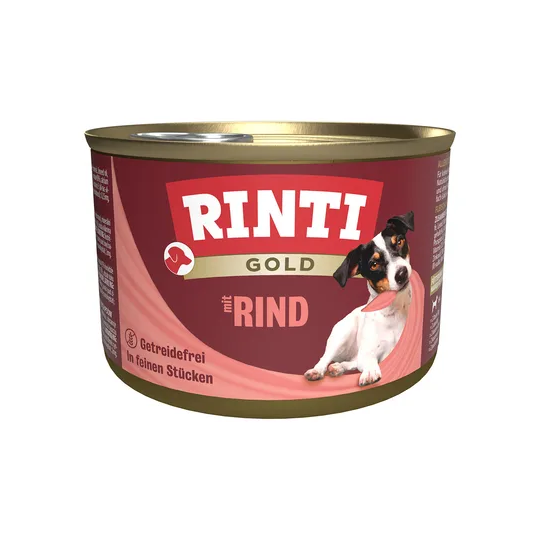 Konzerva Rinti Gold Adult hovädzie 185g