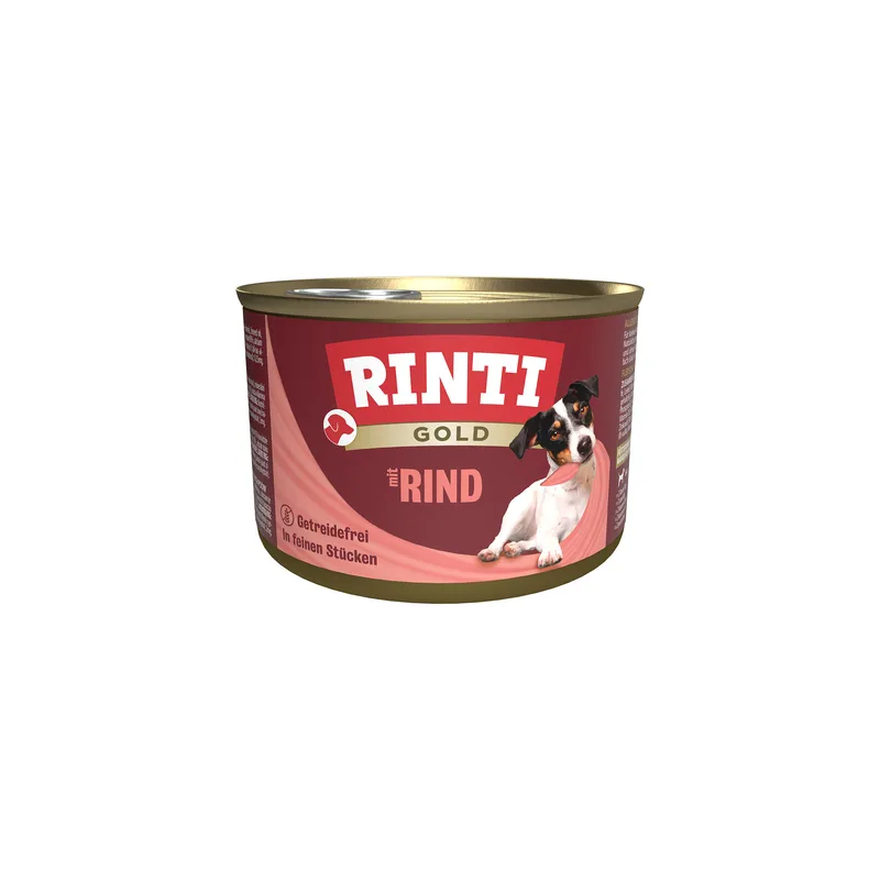 Konzerva Rinti Gold Adult hovädzie 185g