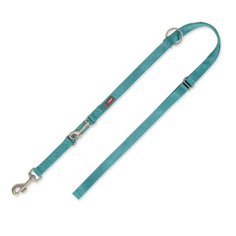 Vodítko Trixie Premium nastaviteľné aqua L-XL 2m/25mm
