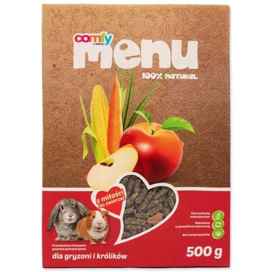 COMFY Krmivo MENU hlodavce a králik 500g pelety