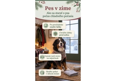 Pes v zime: Ako sa starať o psa počas chladného počasia | AZPET