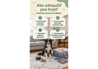 Ako odnaučiť psa hrýzť? Praktický návod pre majiteľov | AZPET 