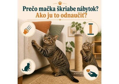 Prečo mačka škriabe nábytok? Ako ju to odnaučiť? | AZPET