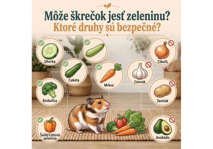 Môže škrečok jesť zeleninu? Ktoré druhy sú bezpečné? | AZPET