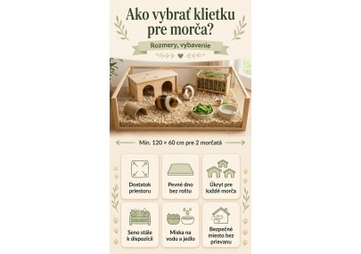 Ako vybrať klietku pre morča? Rozmery, vybavenie | AZPET