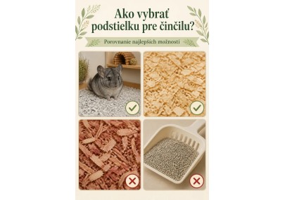 Ako vybrať podstielku pre činčilu? Porovnanie najlepších možností | AZPET image
